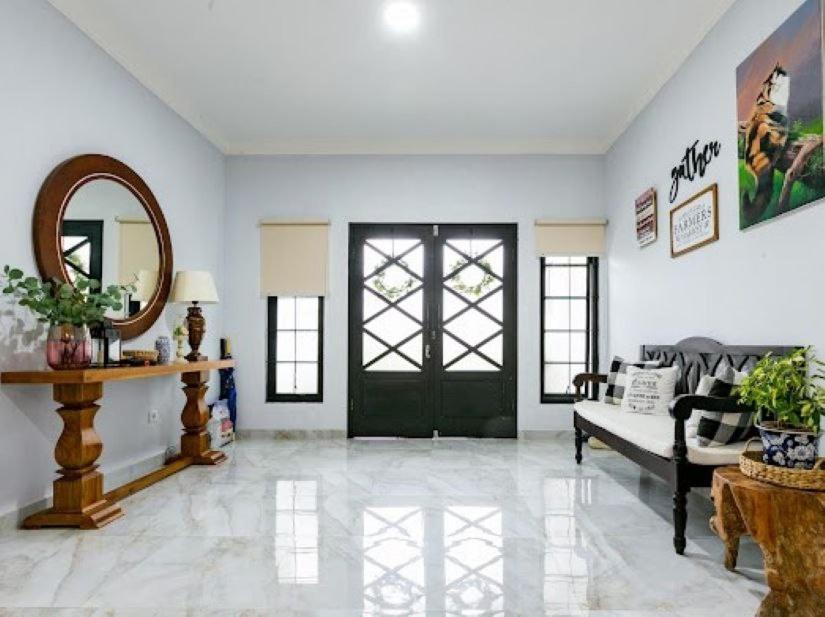 Stylish Villa At Green Apple U 35A Cipanas Puncak Sindanglaya Экстерьер фото
